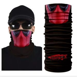Bandana Neck Gaiter Skull Face Mask Bandanas Tube Breathable Rave Face Scarf US